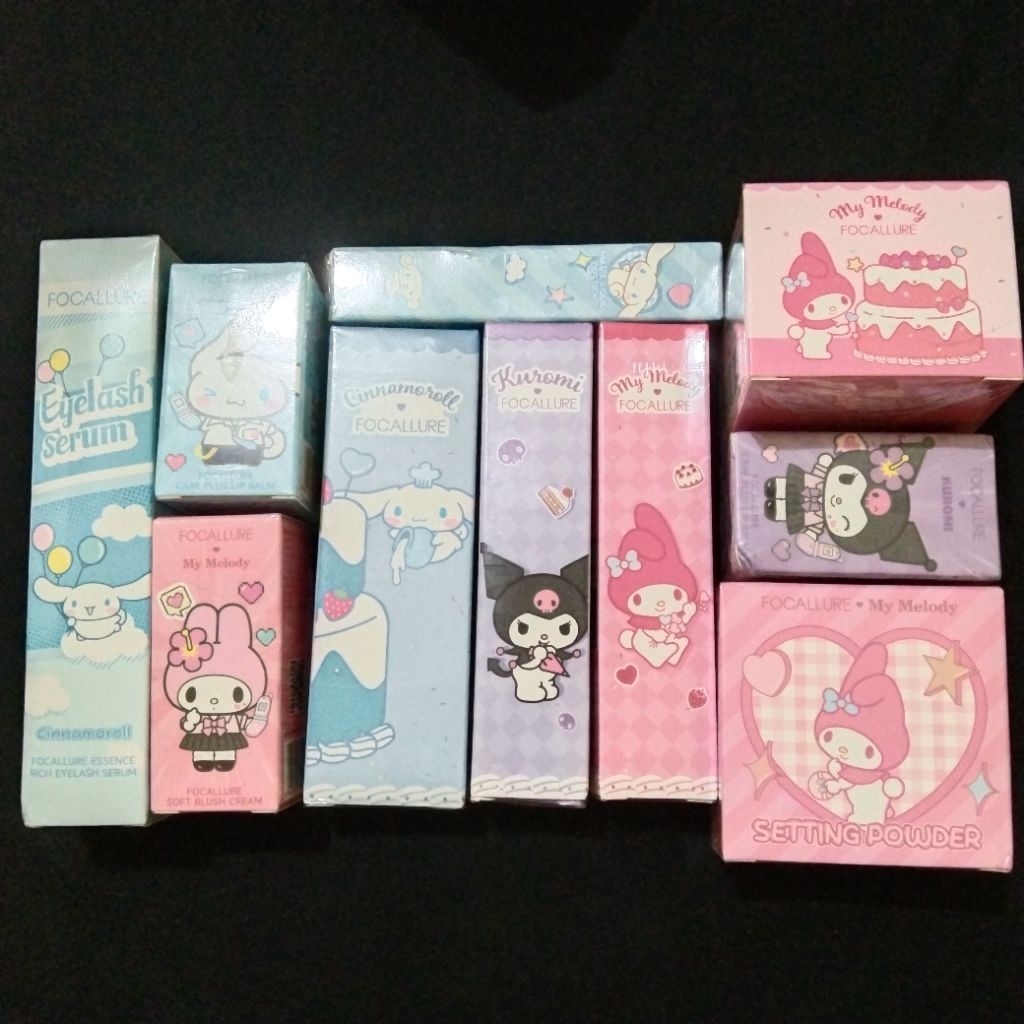 [NEW SEGEL] B1G1 MINI SOMETHINC, YOU, MINI SIZE DAN ALL PRODUCT FOCALLURE SANRIO LIPPIES, LIP MASK, 