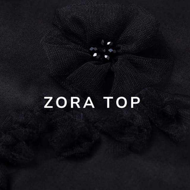 Maima Zora Top Black