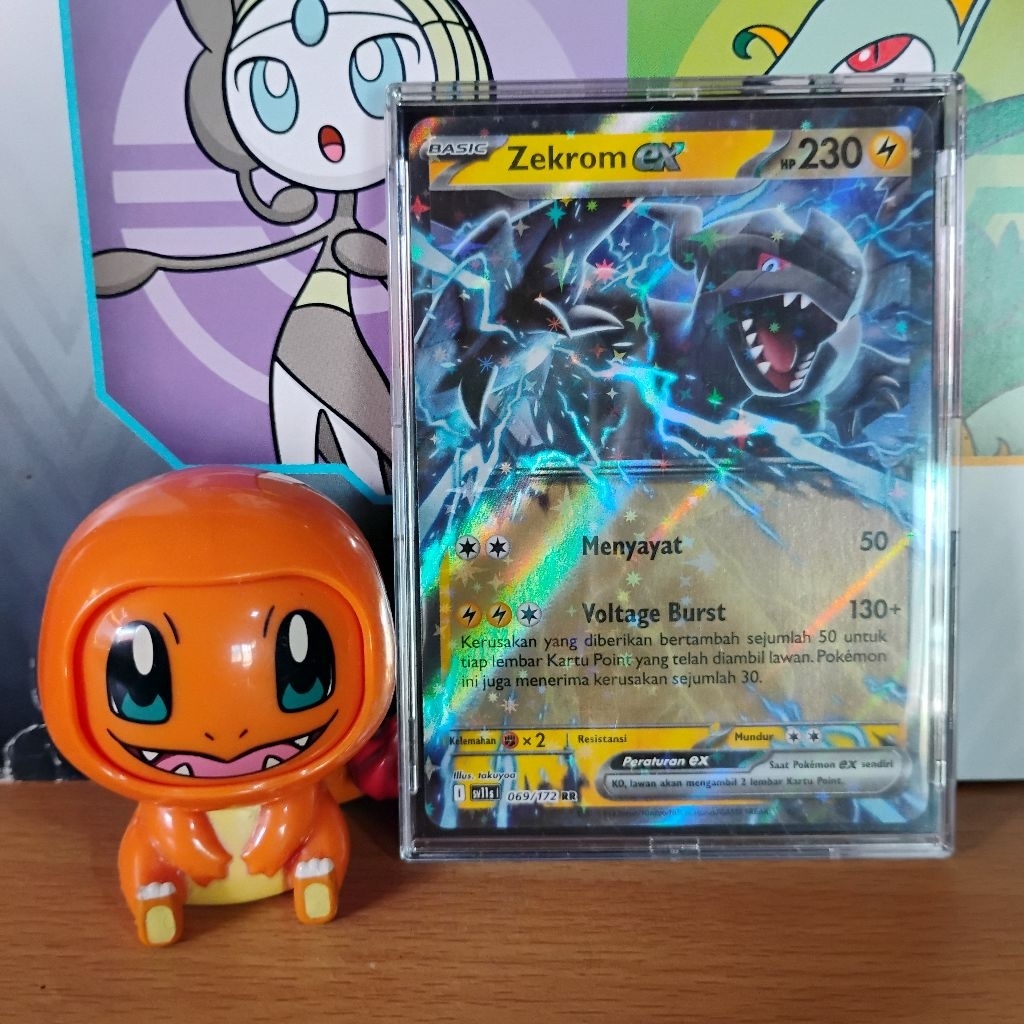 Zekrom ex RR sv11s Pokemon TCG Indonesia