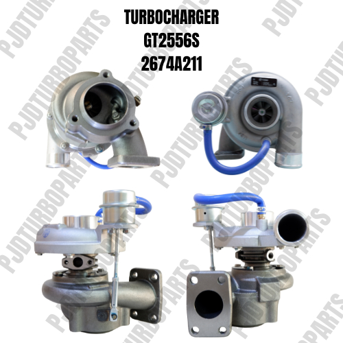 TURBOCHARGER TURBO ASSY GT2556S PN 2674A211 / 711736-0012 / 482-0234