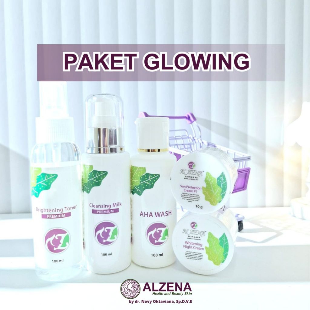 PAKET GLOWING ALZENA SKINCARE
