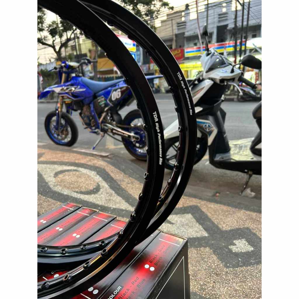 VELG TDR RACING HITAM 140 RING 17 HITAM ORIGINAL TDR