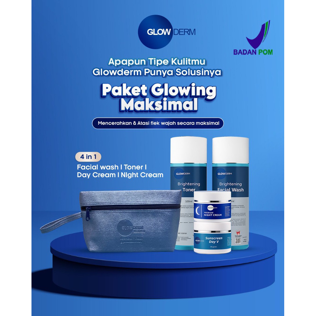 paket Brightening series Glowderm