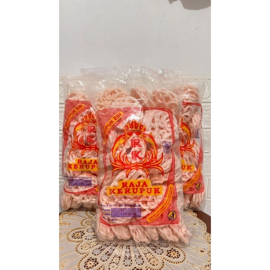 Raja Kerupuk Keriting Kecil Udang