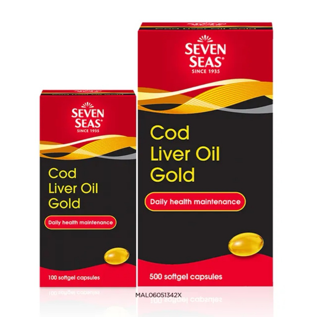 Seven Seas Cod Liver Oil Gold Minyak Ikan Value Pack