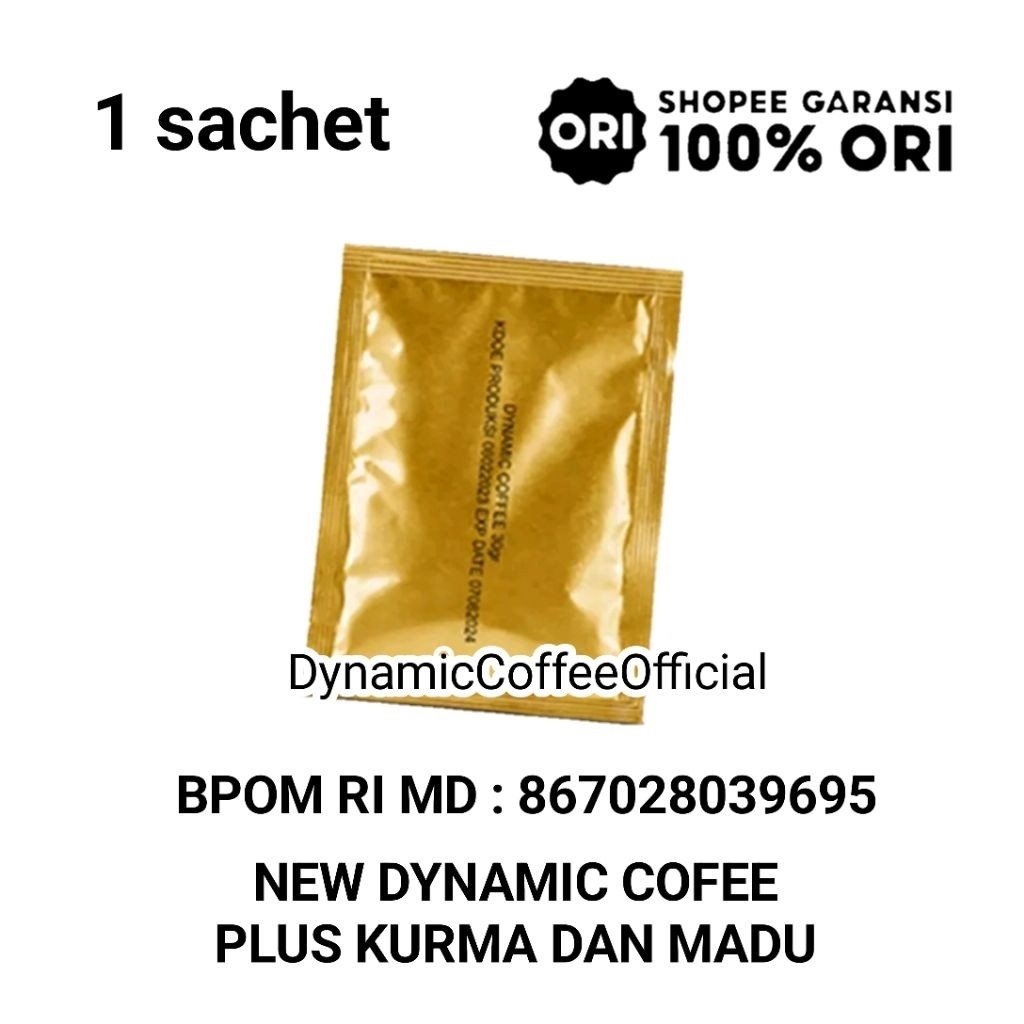 ECER 1 SACHET KOPI DYNAMIC - COFFEE DYNAMIC