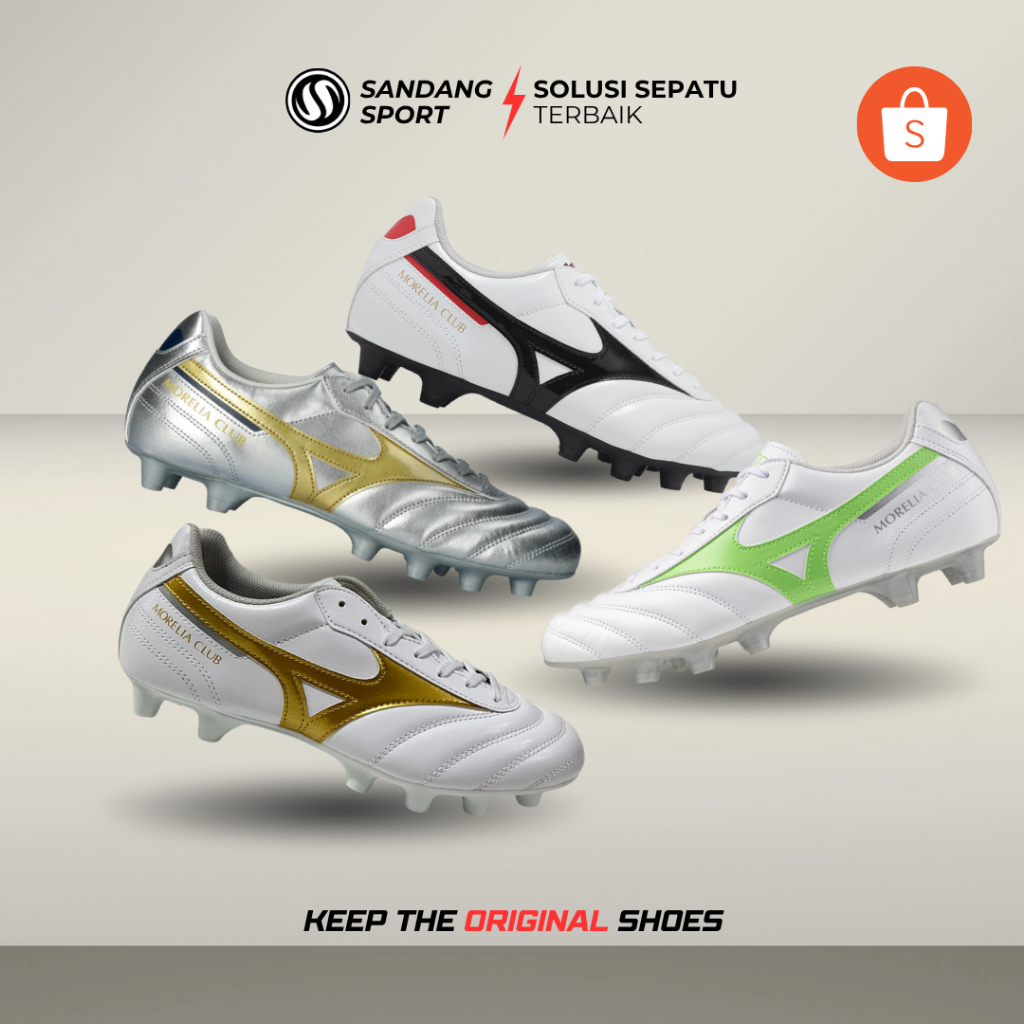 SEPATU BOLA MIZUNO MORELIA II CLUB FG