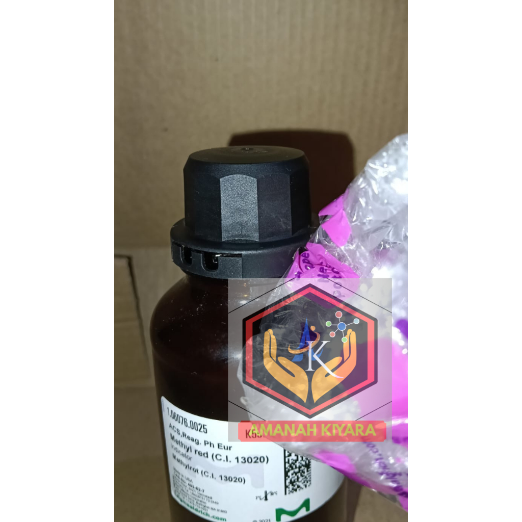 Methyl Red Indicator, Metil Red, Metil Merah, Methyl Merah , Merck , ecer 1 gr