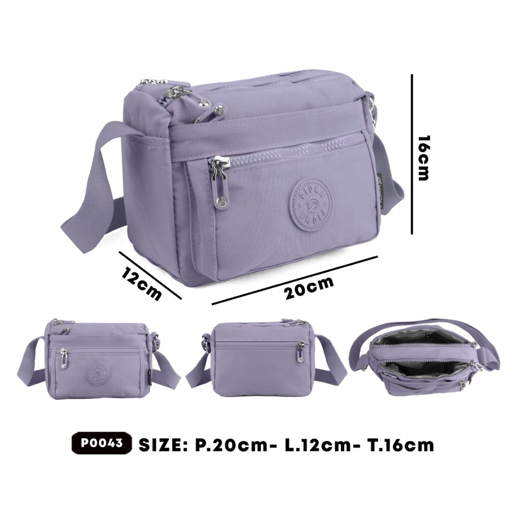 TAS SELEMPANG WANITA TAS KERJA TAS SELMPANG KANTOR PIOMA GROSIR OFFICIAL - HITAM