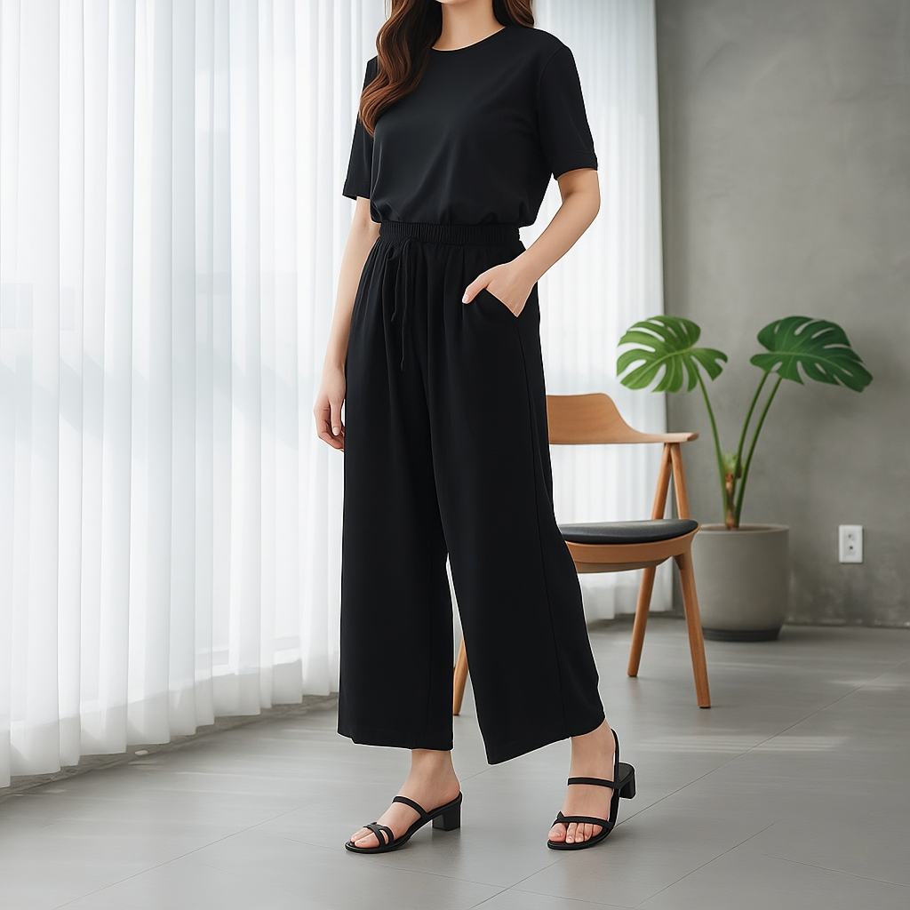 DAYLY KULOT - Celana Wanita Kulot Umbrella Jumbo Daily Pants BB 40-85KG