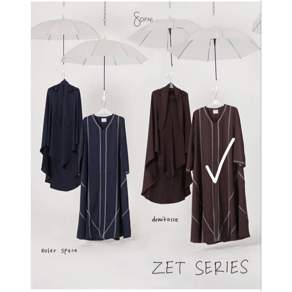 Preloved Zet Series Abaya Sofni