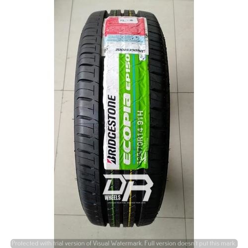 Ban mobil murah ring 14 tubles 195/70 merek bridgestone ecopia ban tubles berkualitas