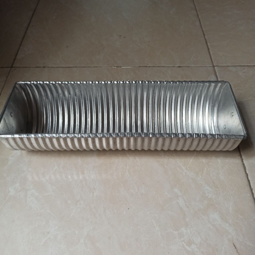 Loyang aluminium / loyang kue / cetakan kue / cetakan puding / cetakan setengah lingkaran baking kue