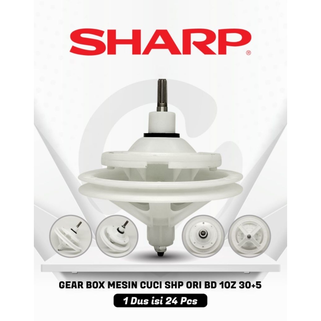 GEAR BOX SHARP DAN LG