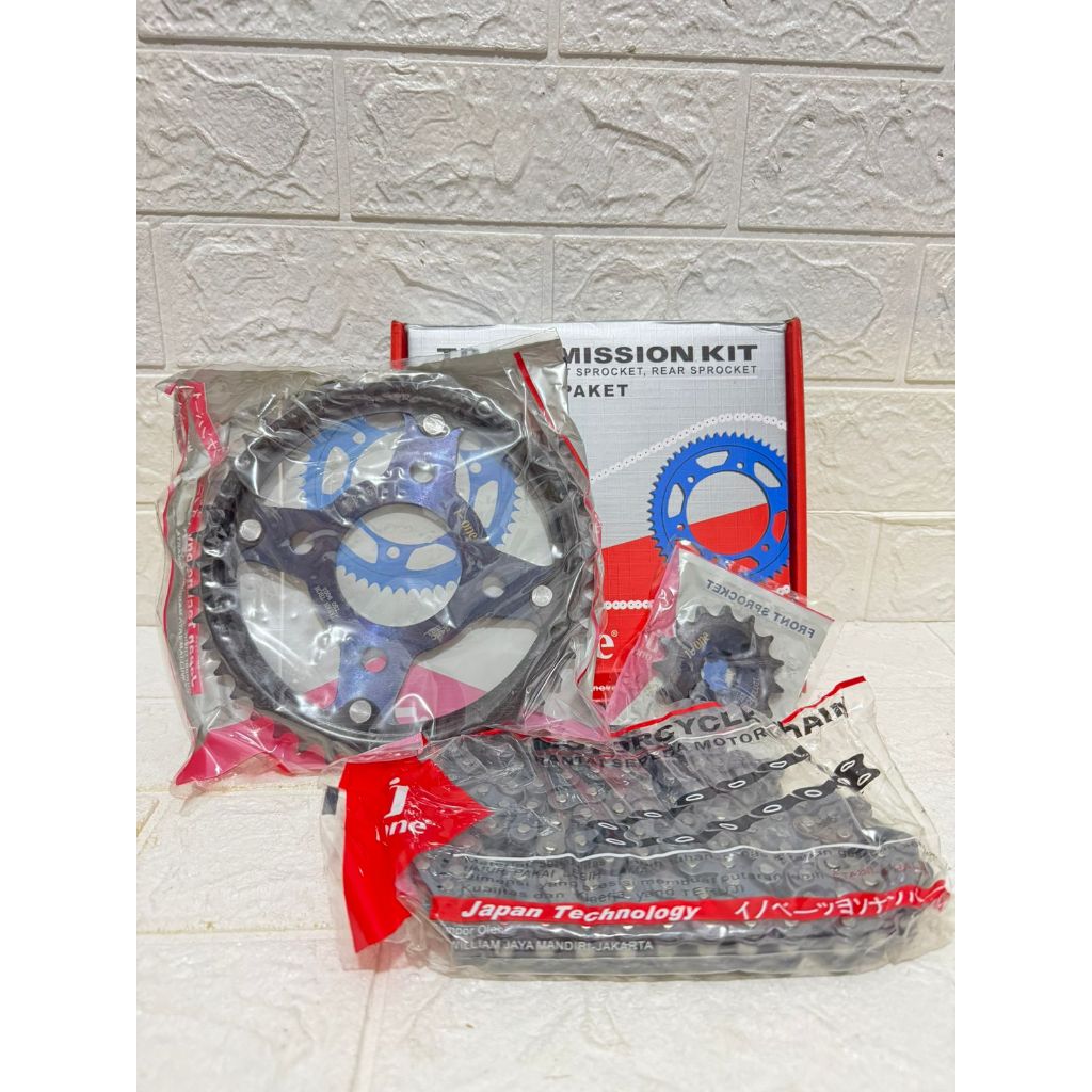 Gear Set Gir Set Chain Kit I One Gear Paket CB 150R Led Original CB 150R Led 45T-15T 428H-128L