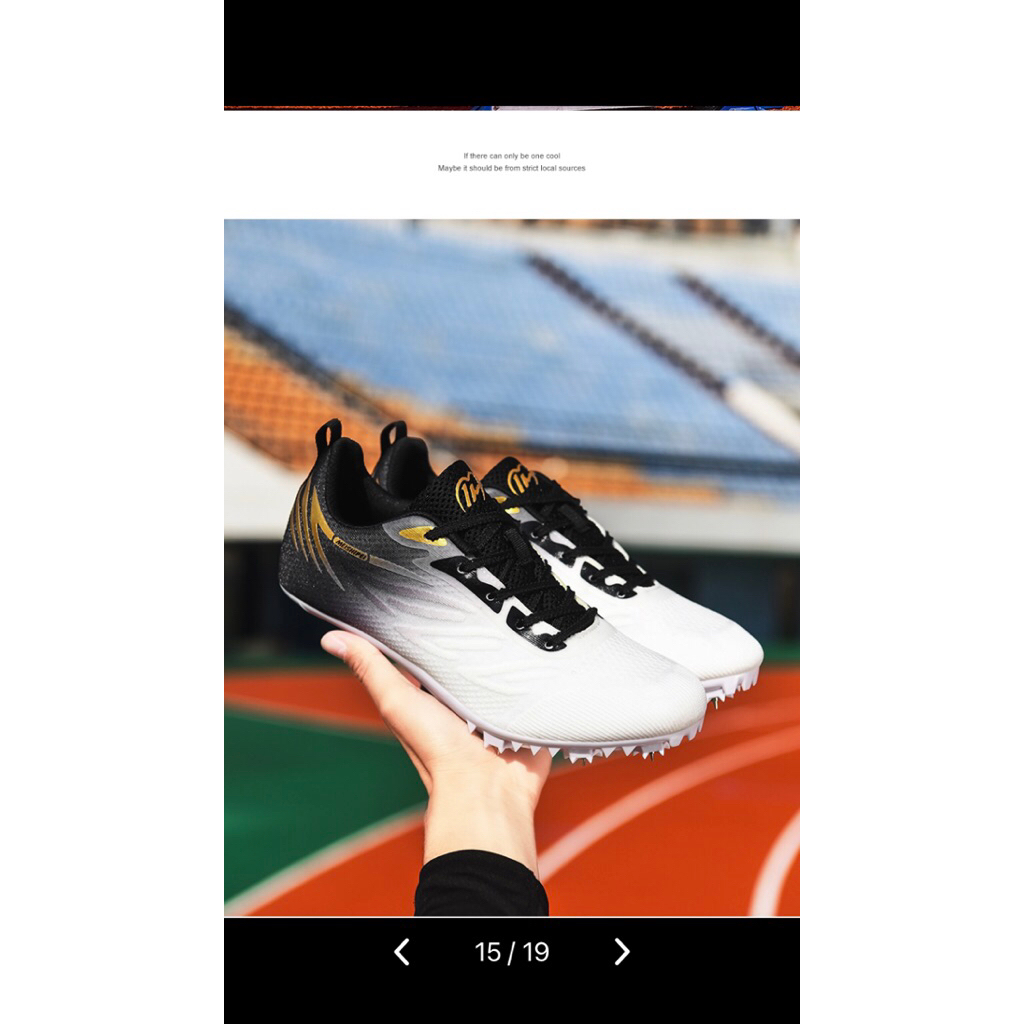 sepatu spikes spike atletik sprint original carbon plate