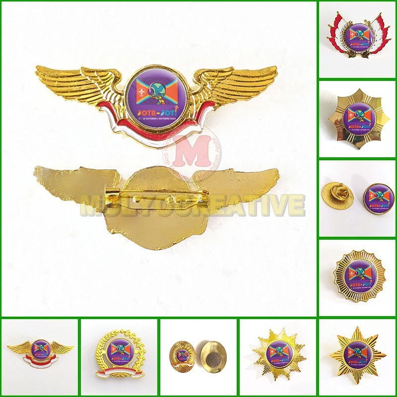 Pin Jota Joti 2025 WOSM Pramuka Bros Wing Logo Jota Joti 2025