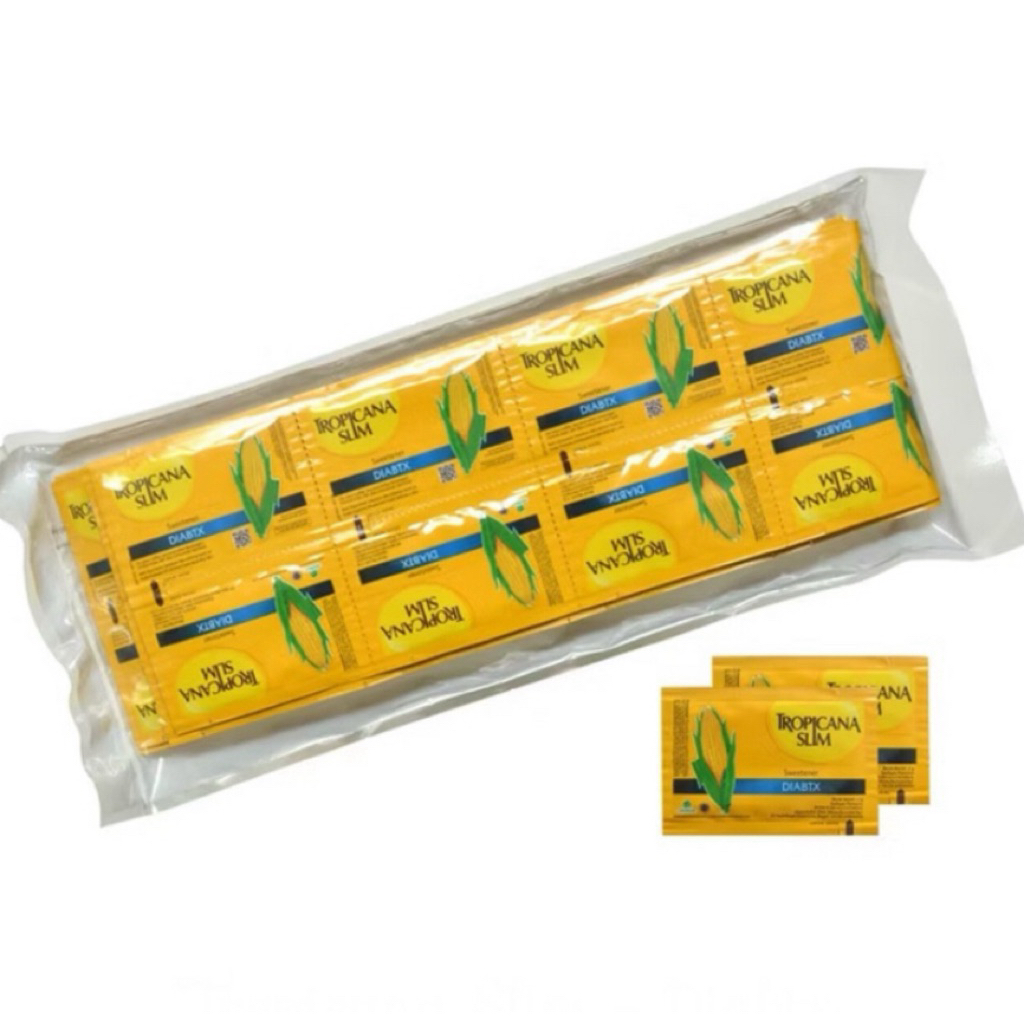 Tropicana Slim Diabet Gula Tropicana Gula Jagung 40 Sachet @1,8 gr