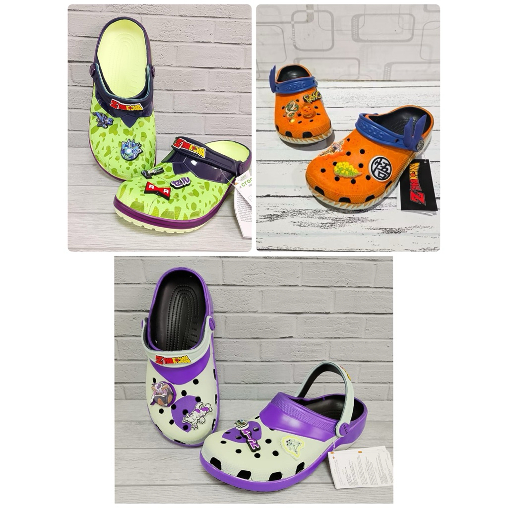 Sandal Crocs Anak Laki Laki Dragon ball Z Cel Frieza Man Remaja Cowok Pria Dewasa