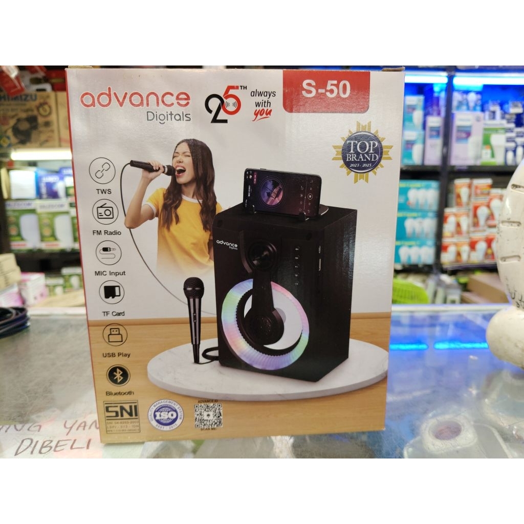 Speaker Bluetooth Advance S50
