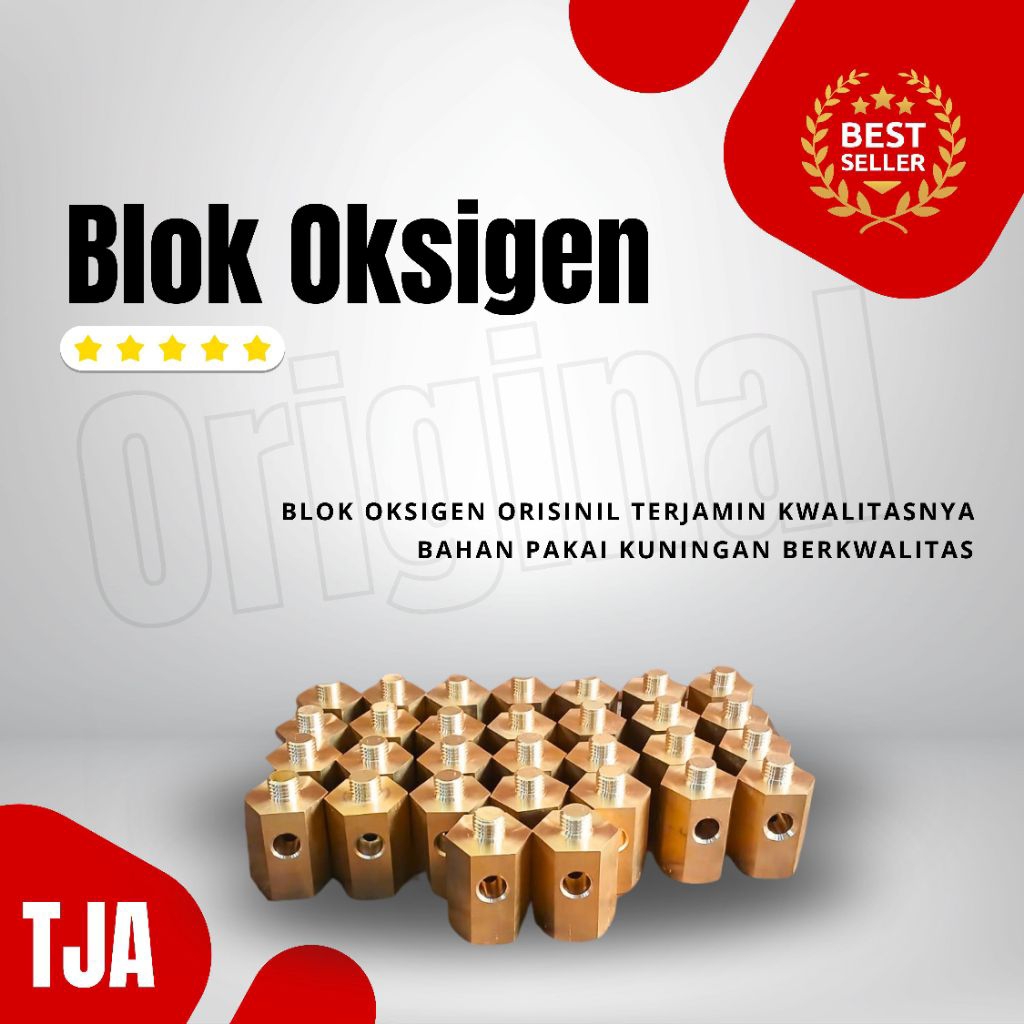 Blok valve Oksigen