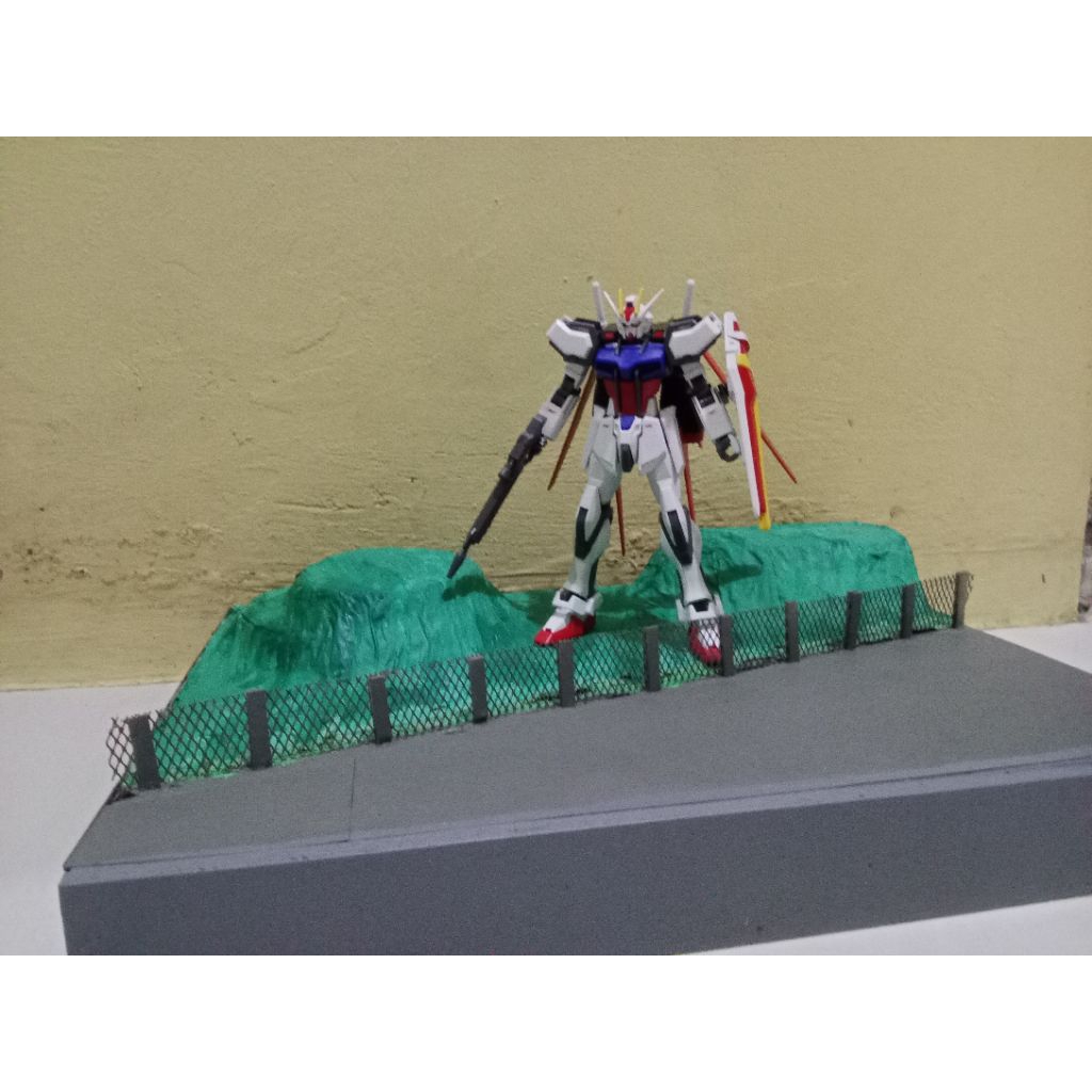 Diorama bukit untuk gundam hg