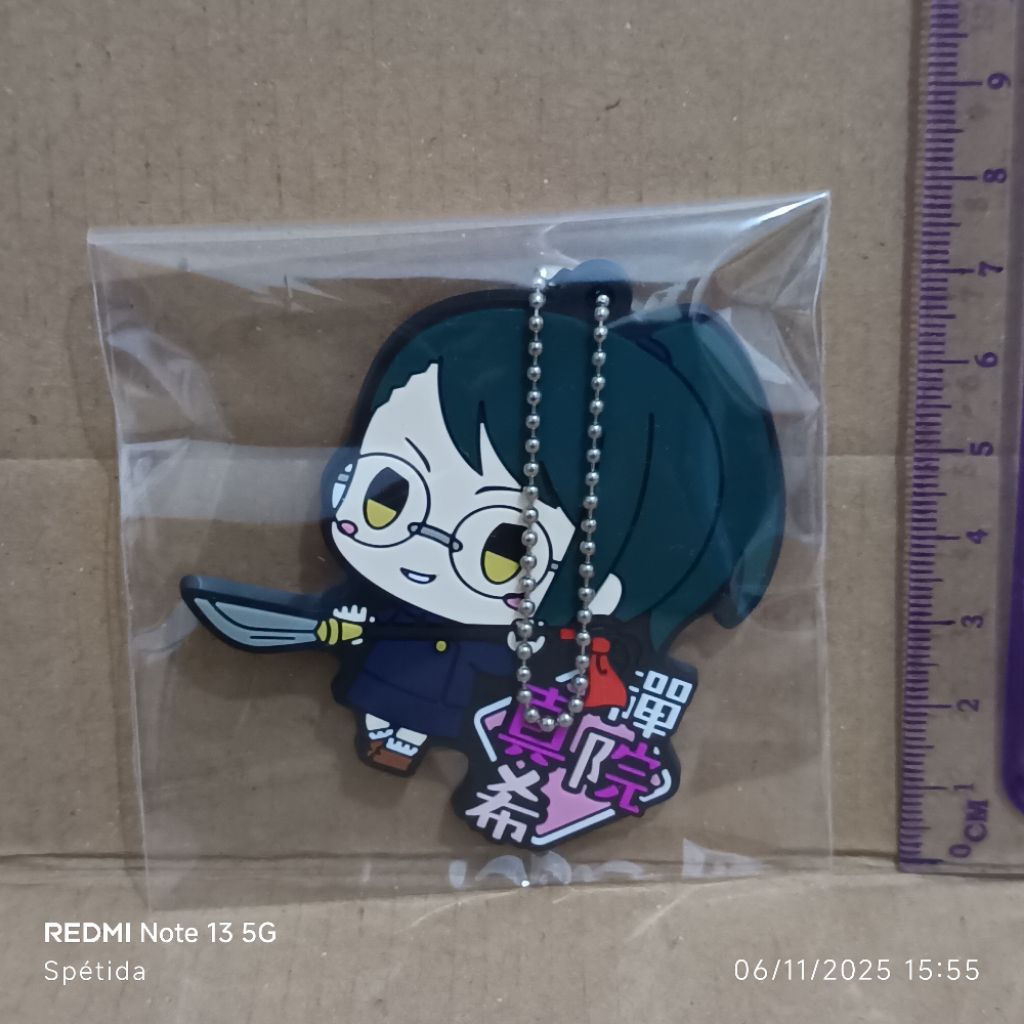 Jujutsu Kaisen 0 Ichiban Kuji ~ Manifestation ~ Rubber Keychain - Zenin Maki