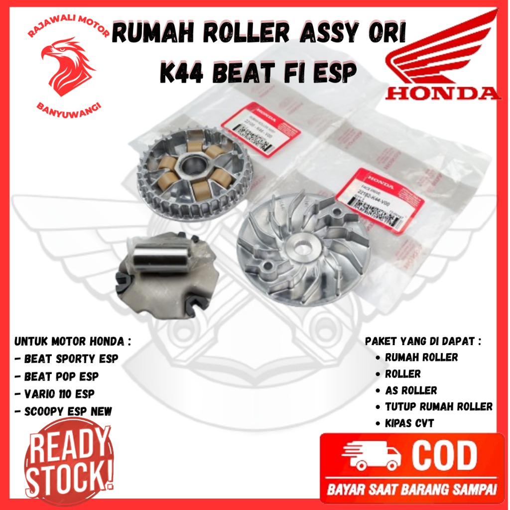rumah roller beat fi ori - rumah roller beat fi k44 - rumah roller beat esp - k44