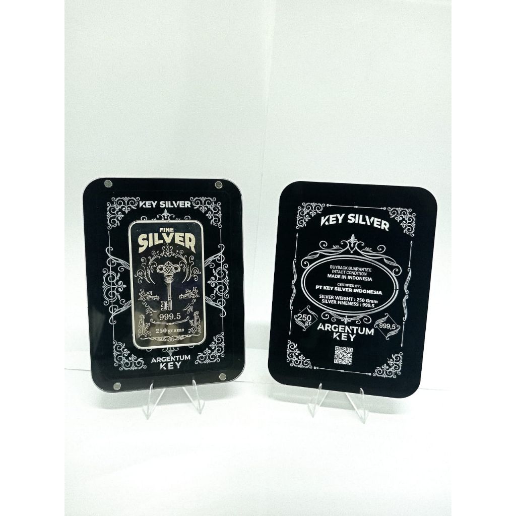 Perak Argentum Key silver X 250gr ( akrilik )