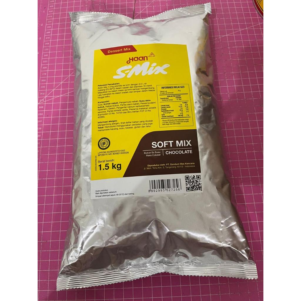 Haan Chocolate Ice Cream Soft Mix 1,5 Kg