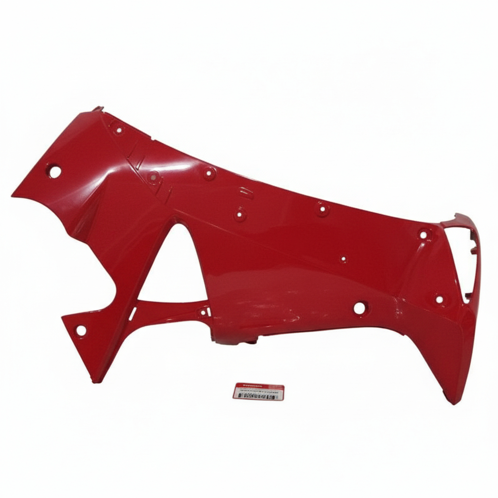 Sayap Tebeng Legshield Dalam Kiri Merah Honda Supra X 125 Lama Old Original ASLI - TOPSemarang