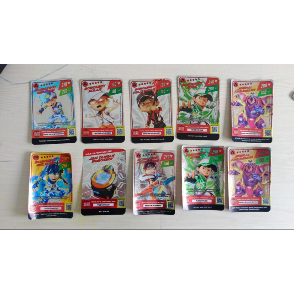 Kartu Monsta Card Boboiboy