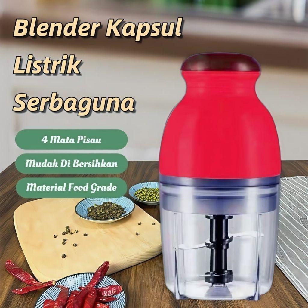 Capsule Blender Cutter Quatre Capsul Penggiling Daging / Blender Portable Capsule Cutter Quatre