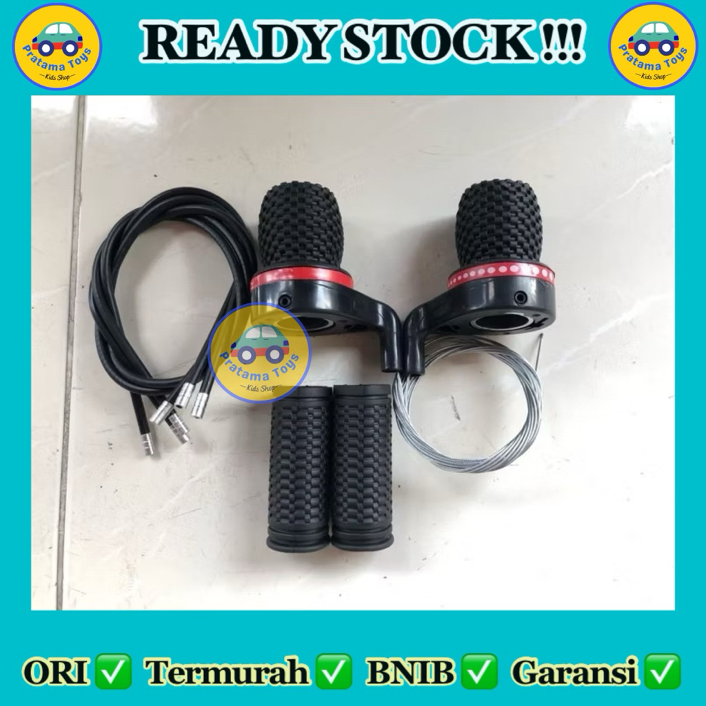 Operan Gas Gigi Set Shifter Model Putar Sepeda MTB CTB Lipat Federal