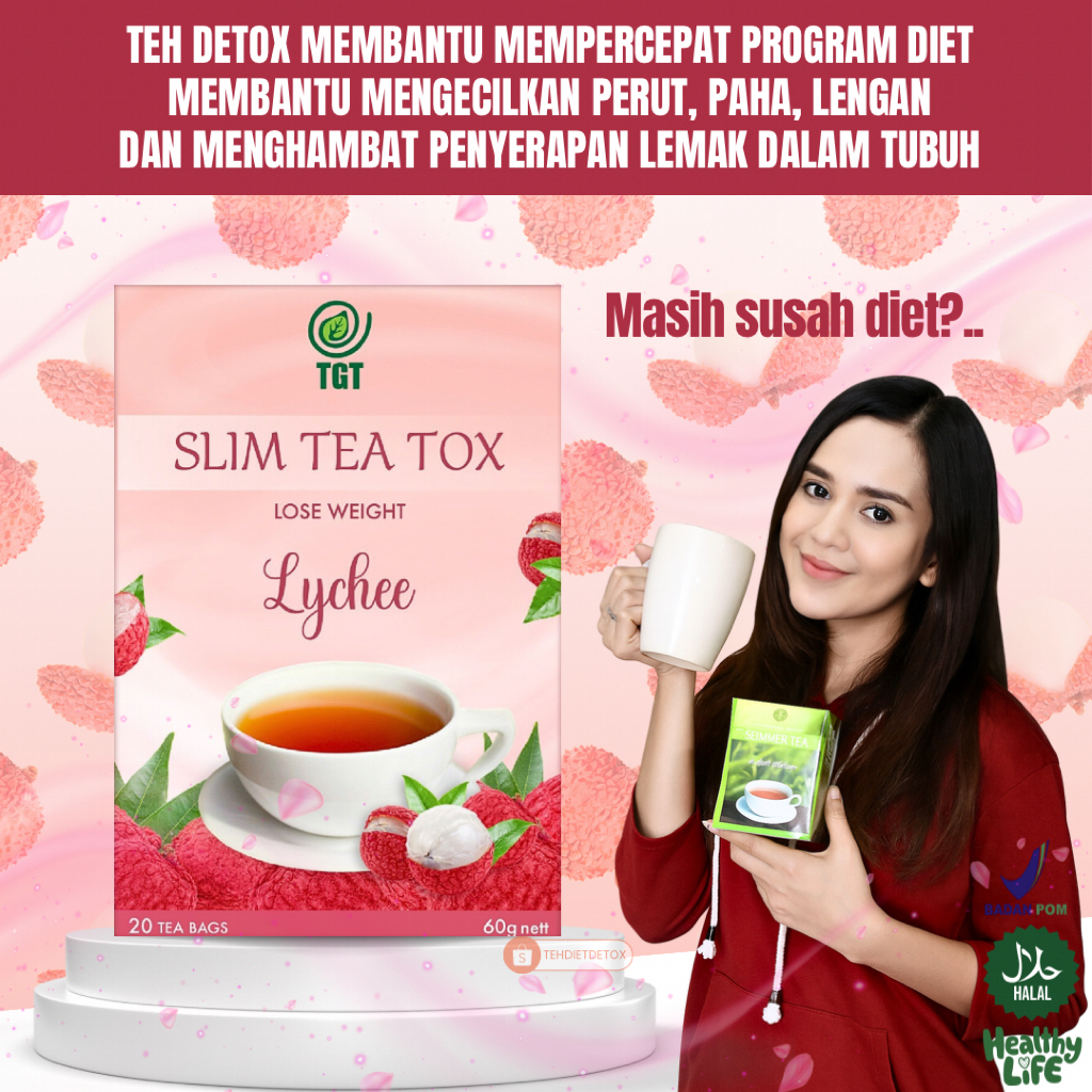 TEH DIET DETOX PENURUN BERAT BADAN BPOM
