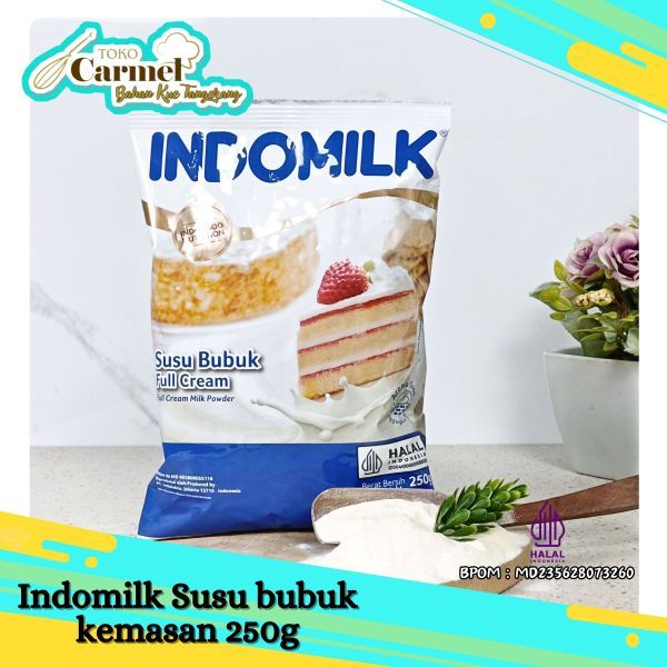 INDOMILK Susu Bubuk Full Cream 250gr