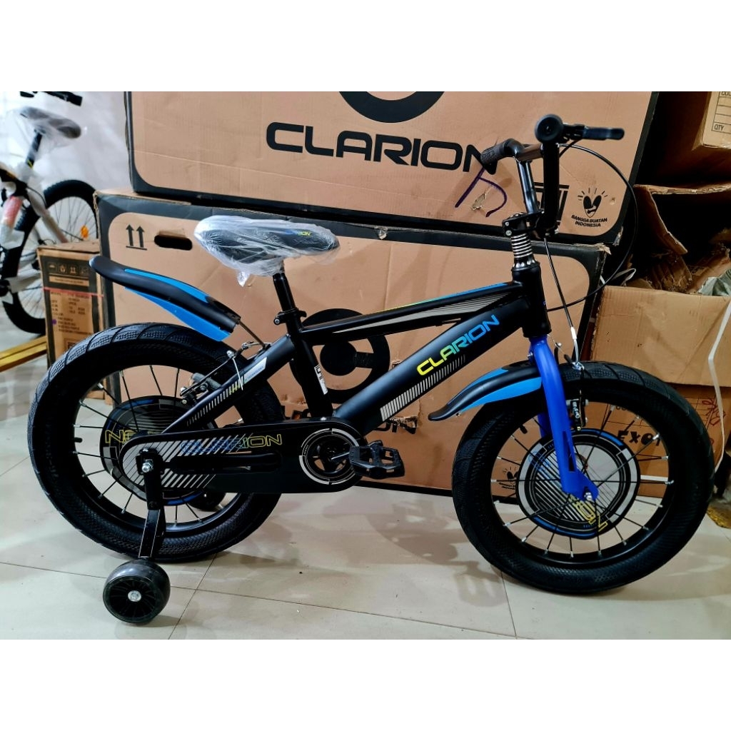 Sepeda Anak BMX 18 Inch CLARION BY PACIFIC ( BAN JUMBO 3.0 ) ( WARNA BIRU / BLUE )