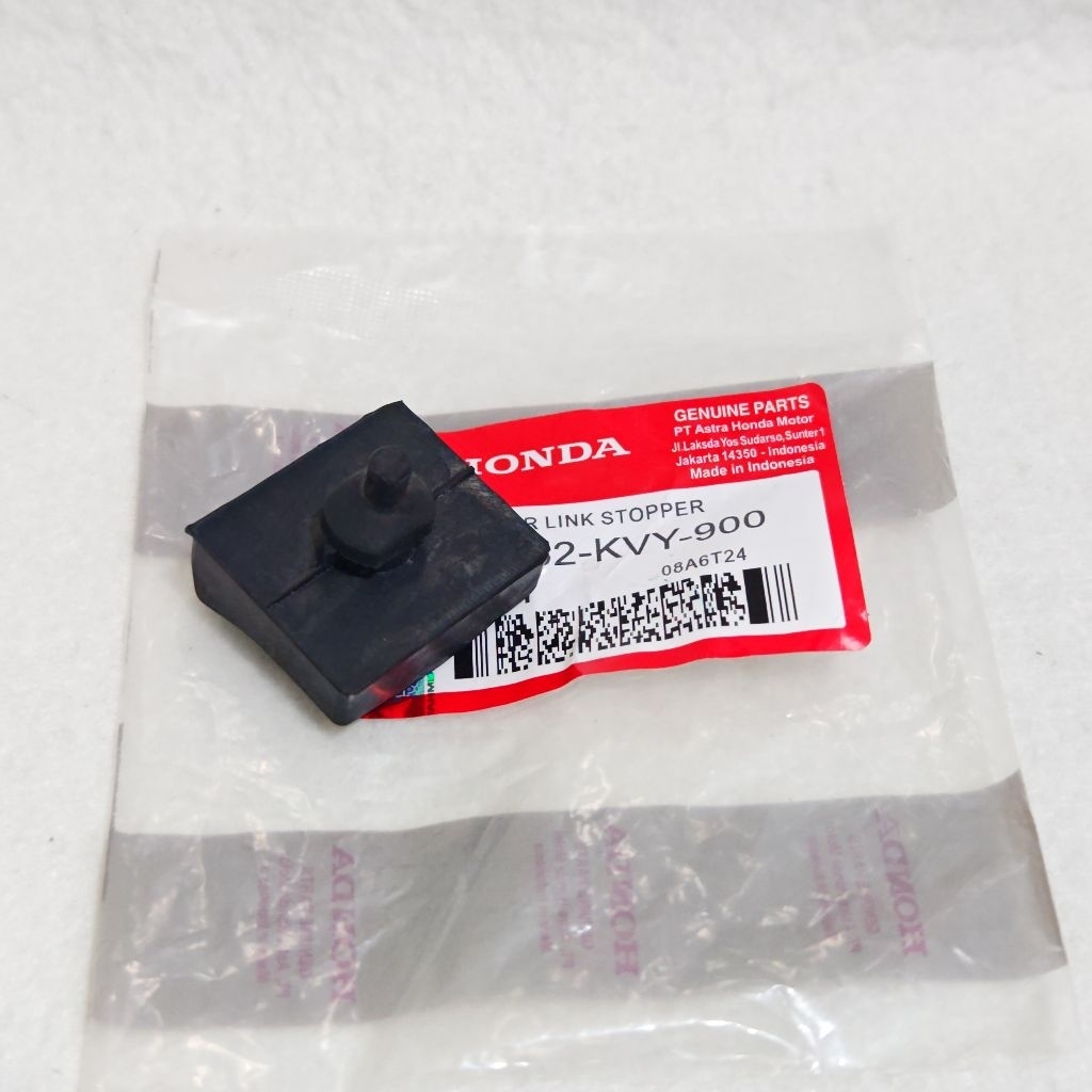 Dudukan Spion KVY plus karet bantalan mounting Honda Beat karbu scoopy Spacy Karbu