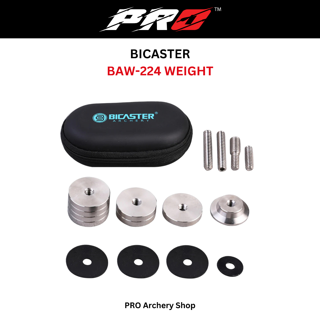 BICASTER WEIGHT BAW 224 PEMBERAT STABILIZER / RISER WEIGHT BICASTER / PEMBERAT BICASTER ALAT PANAHAN