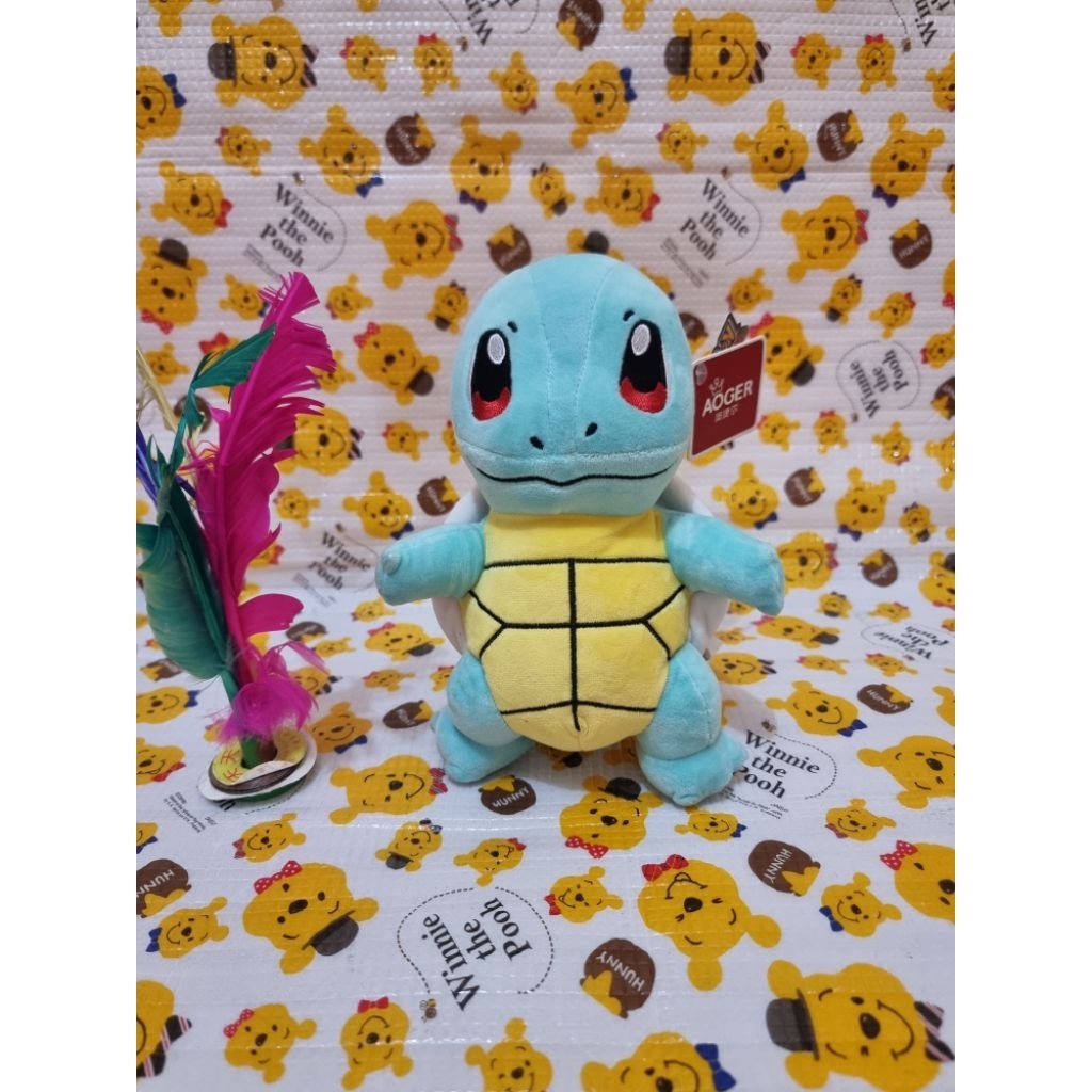 Boneka Pokemon Squirtle Aoger Pokemon