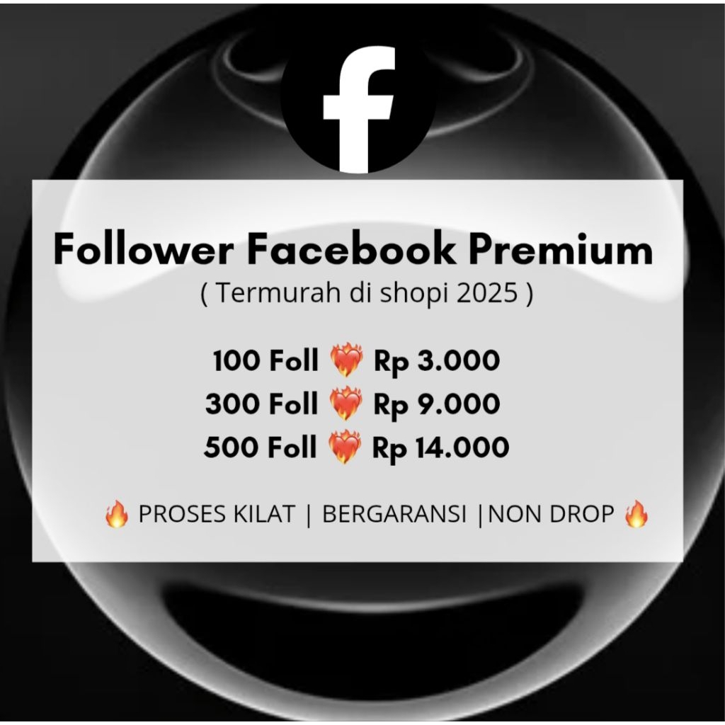 Follower Facebook premium | Facebook Followers Follower Pengikut FB Folower Folowers Followes Facebo