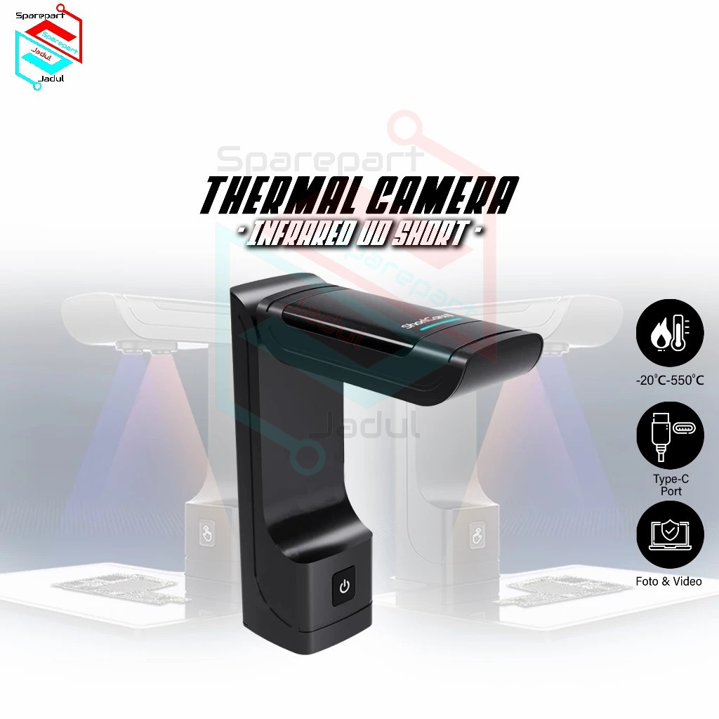 THERMAL CAMERA INFRARED UD SHORT CAM II ORIGINAL - ShotCam Thermal Camera - Detektor Korsleting PCB 