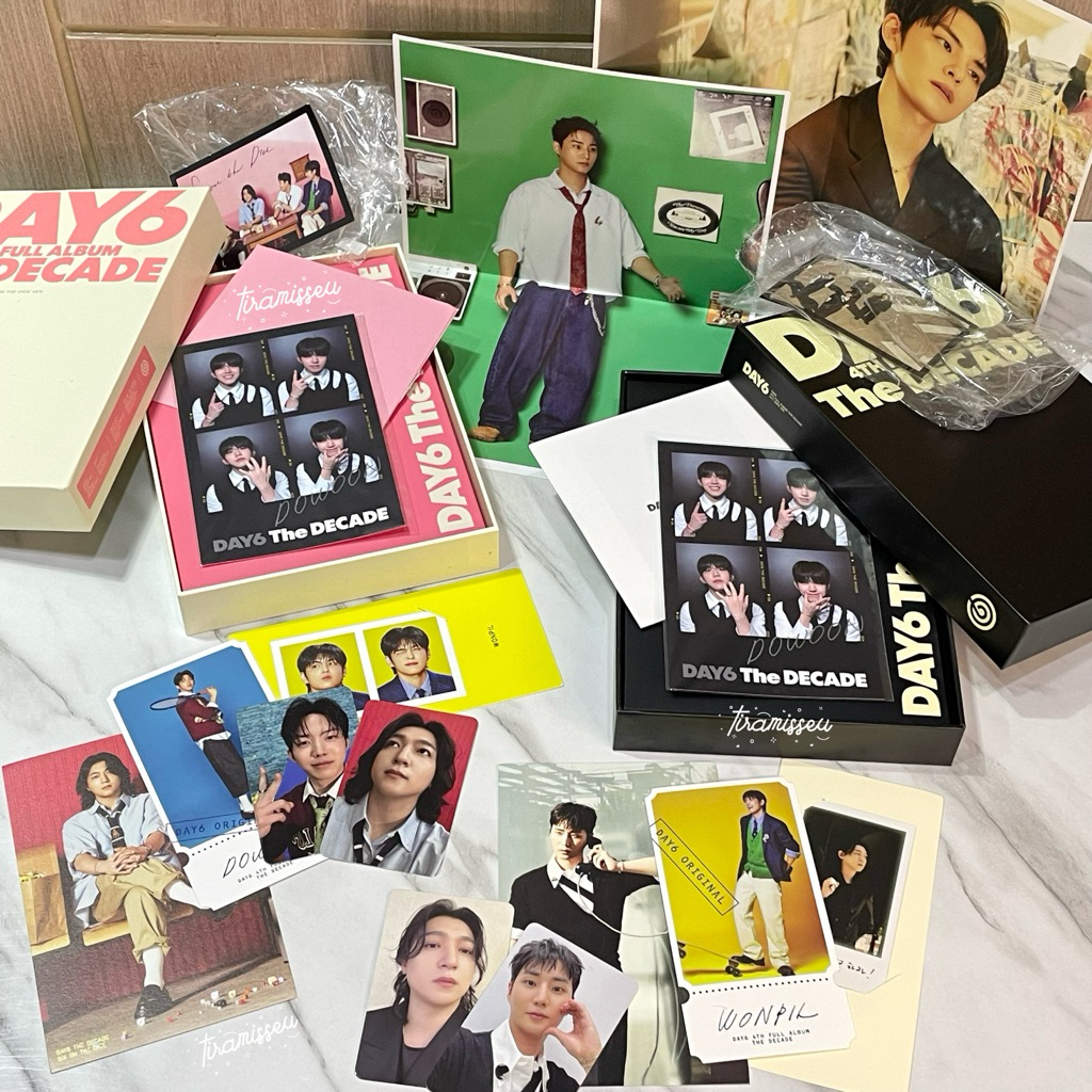 [READY STOCK] official day6 4th full album the decade six on the days & city days version unsealed •