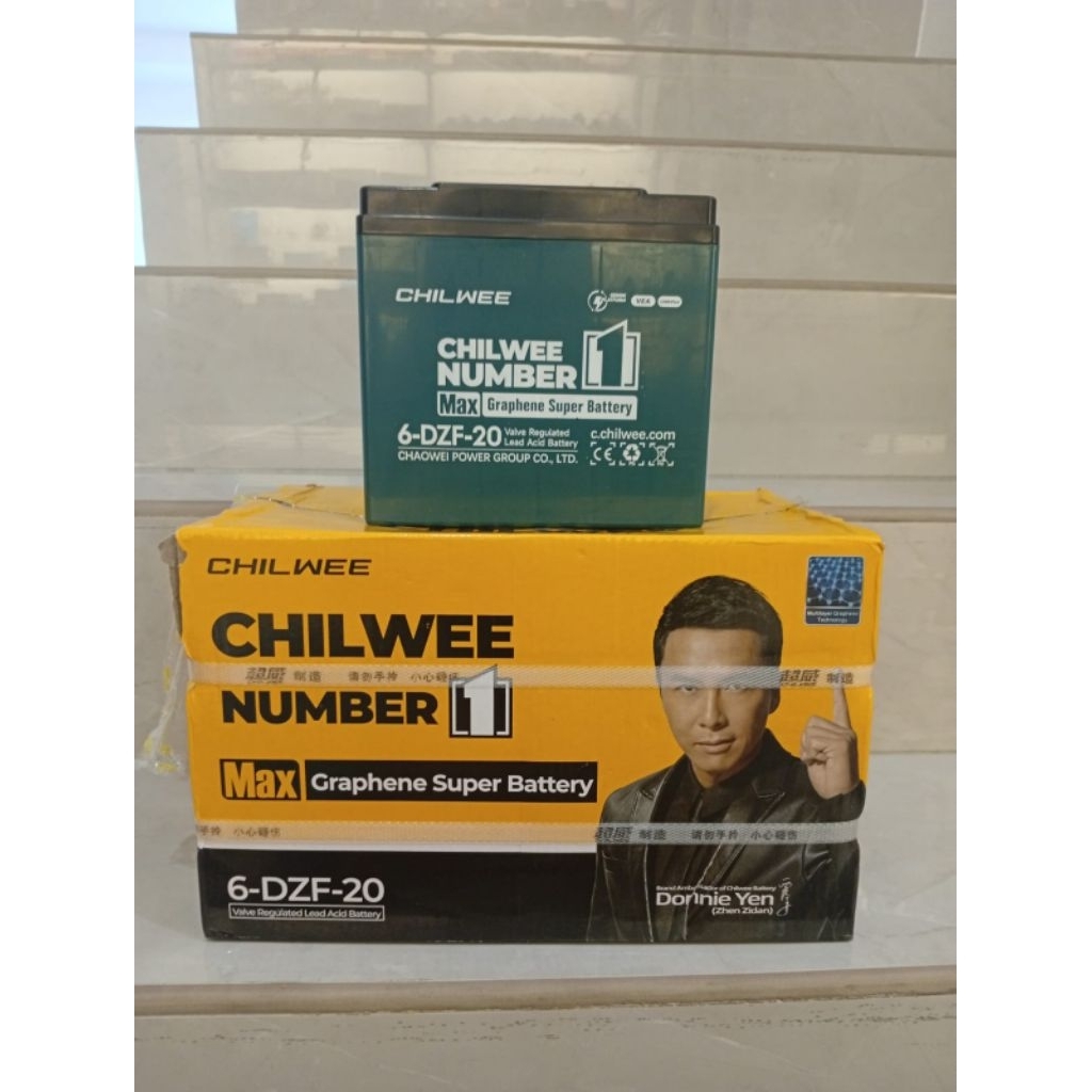 baterai aki chilwee 48v 20ah 60v 20Ah motor listrik