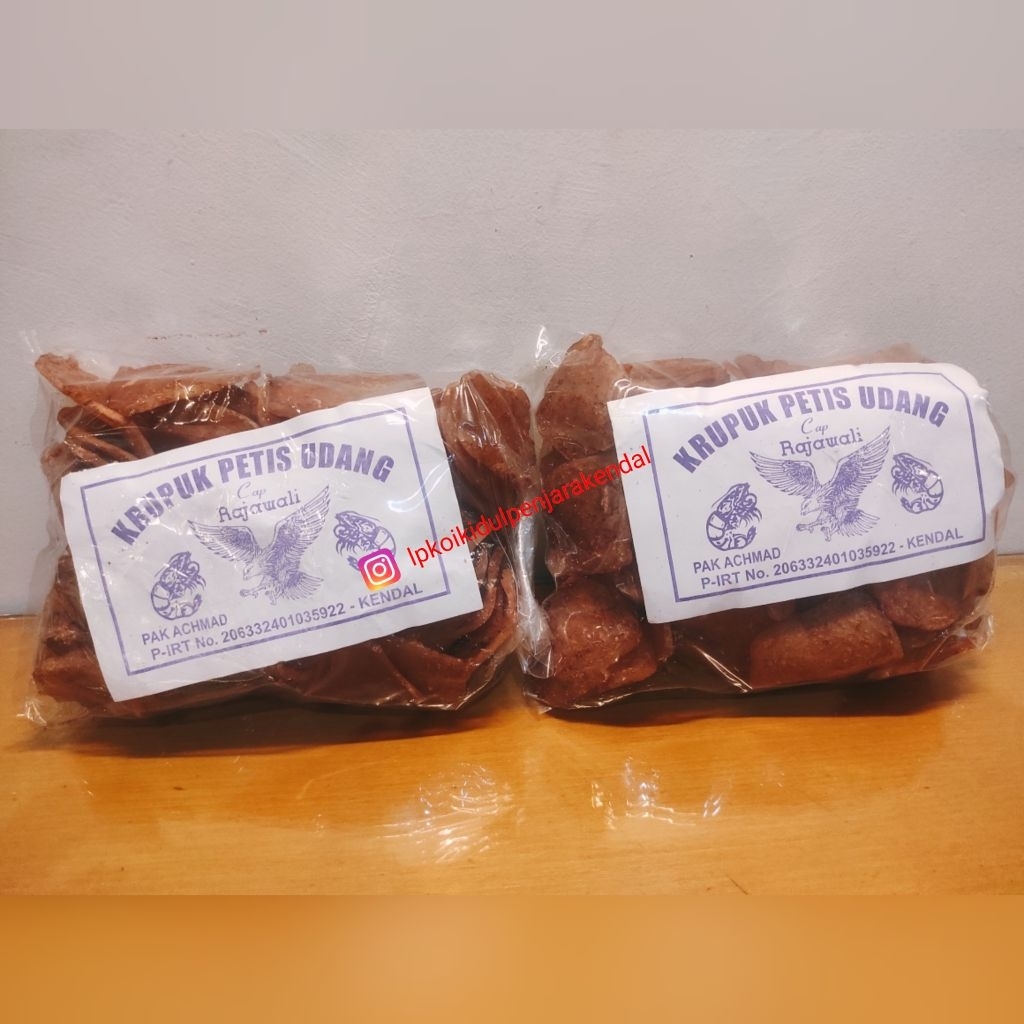 Kerupuk Petis Udang 2 Bungkus RAJAWALI Kendal