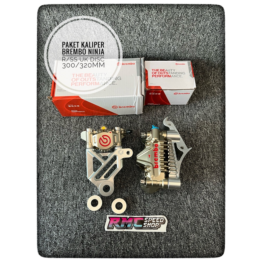 Paket Kaliper Brembo set Ninja R Ninja Ss original Vietnam grade A / Peket kaliper brembo Ninja R / 
