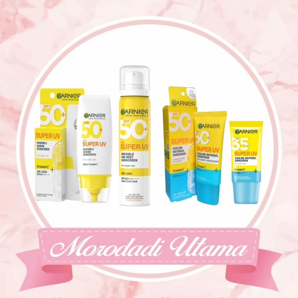 Garnier Super UV Sunscreen Series / Perlindungan Wajah Garnier