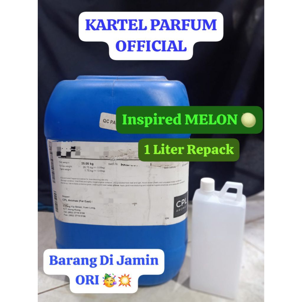 BIBIT PARFUM ORI | MELON | 1LITER REPACK | CPL