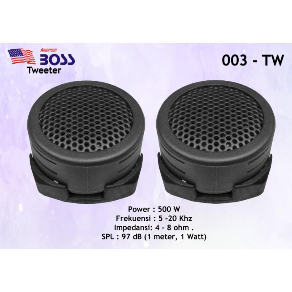 TWEETER MOBIL AMERICAN BOSS ABS 003 PIEZO TWEETER