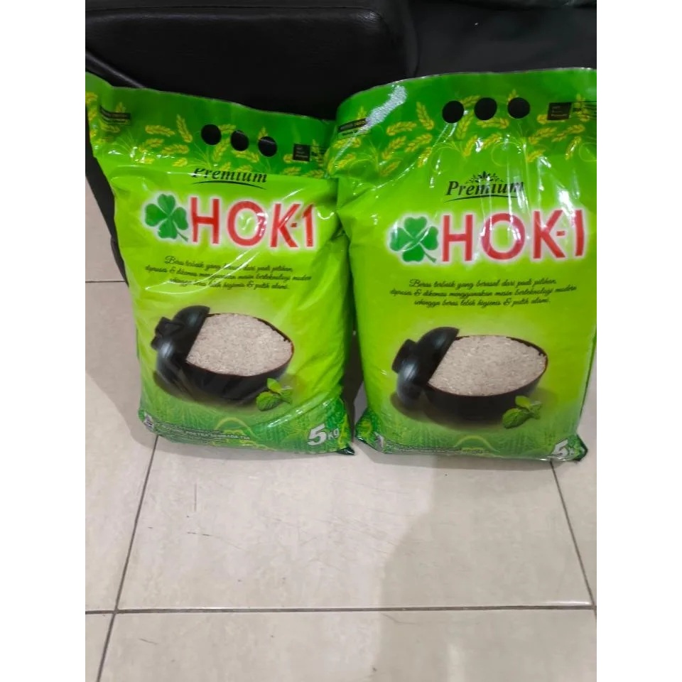 Beras Hoki HOK 1 Premium 5kg Pulem Gurih Wangi